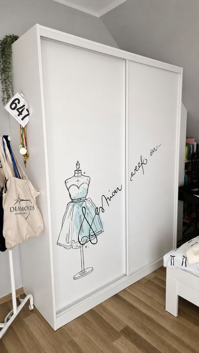 Meble Meblik kolekcja Fashion Mint zestaw - jak nowe