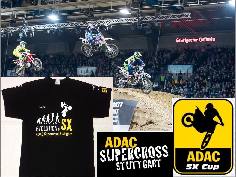 T-shirt koszulka Super motocross SX Cup ADAC