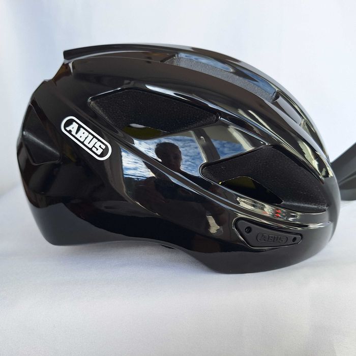 Kask rowerowy Abus Macator Mips Shiny Black L 58-62cm