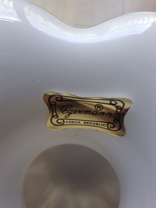 Wazon ze szkła  artystycznego Egerman