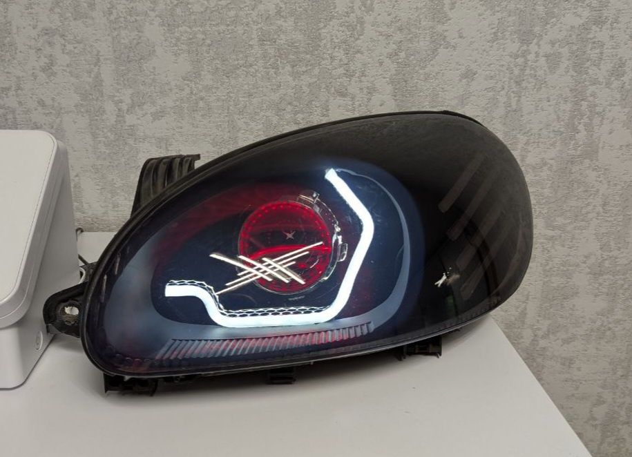 Фари ланос. Фары, ДХО, bi-led модулі