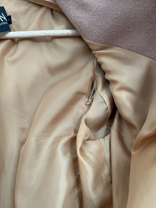 Płaszcz wełna+wiskoza, bardzo dobry stan