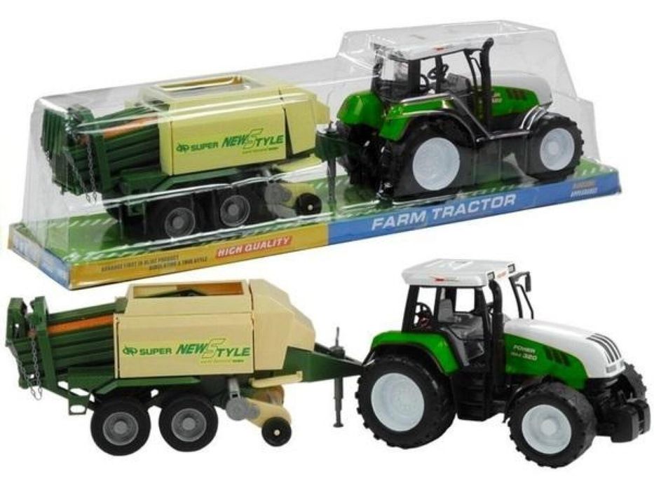 Traktor z przyczepą 65cm ,188x674 mm