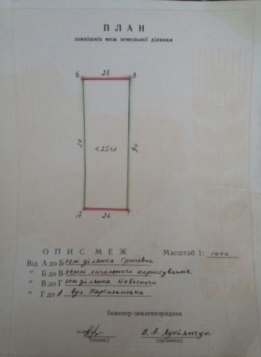 SALE Продам земельну ділянку Криве Озеро
