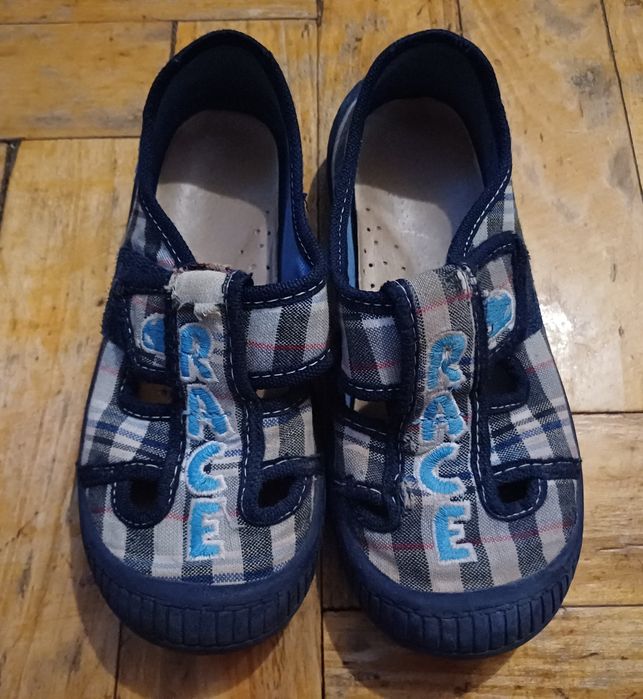 Тапочки дитячі (текстильні босоніжки) Race, р. 29