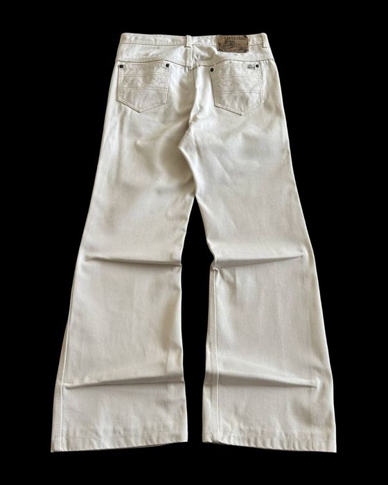 Vintage Bootcut Beige Jeans