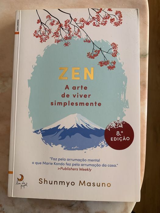 Livro “zen a arte de viver simplesmente”