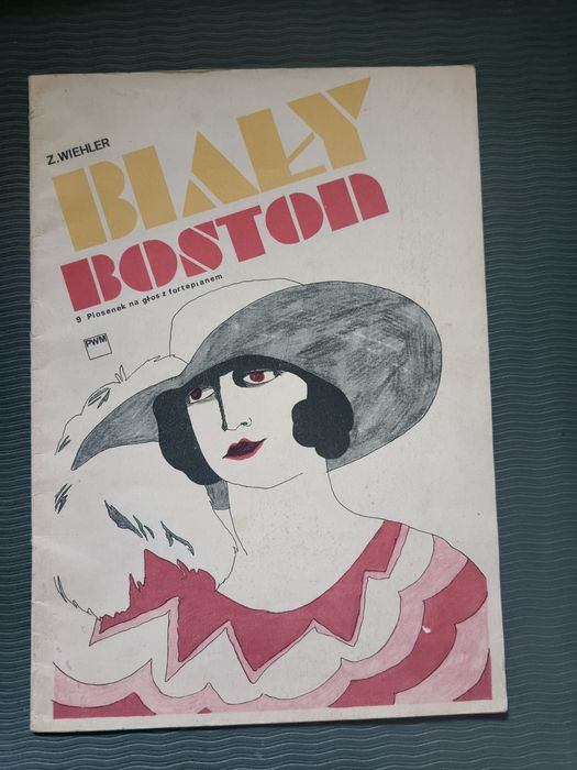 Nuty Biały Boston Zygmunt Wiehler piosenki na głos z fortepianem