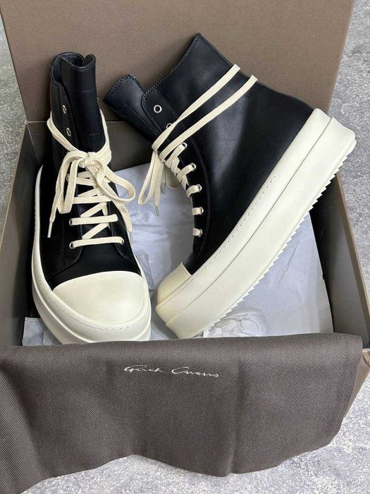 Кеди Rick Owens DRKSHDW megabumper sneakers ramones geobasket кеды