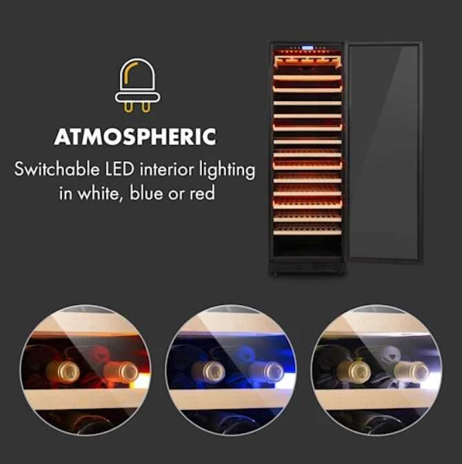 Chłodziarka do wina winiarka Klarstein 165but 433l FH-03