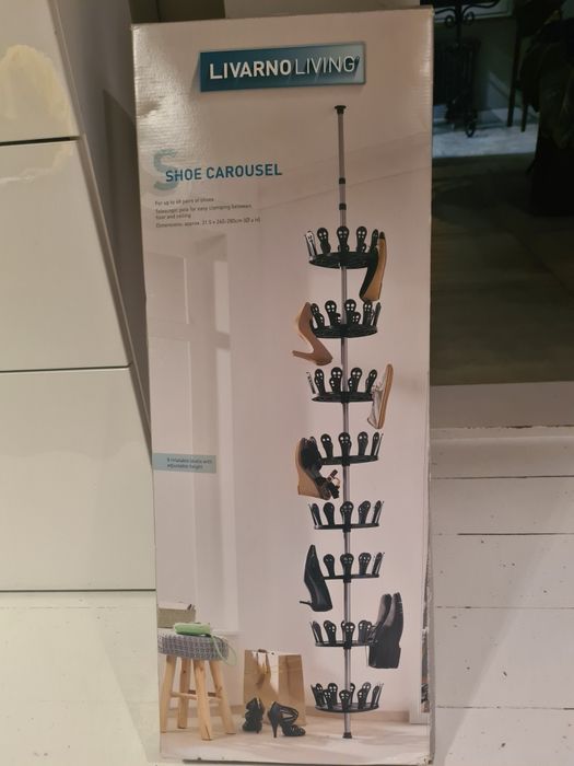 Mebel na buty szafka na buty Shoe carousel livarno leaving