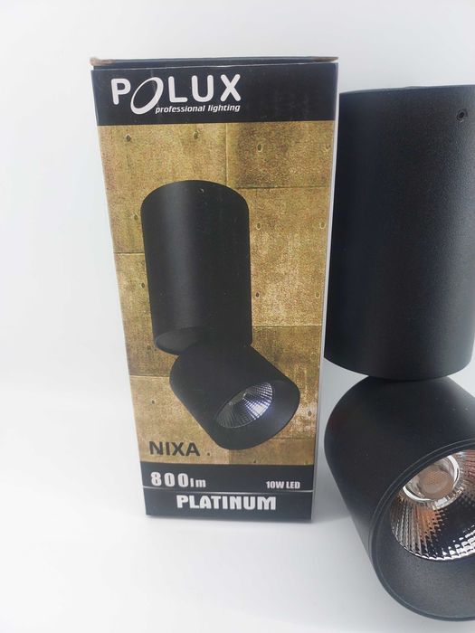 Polux Oprawa natynkowa NIXA regulowana czarna