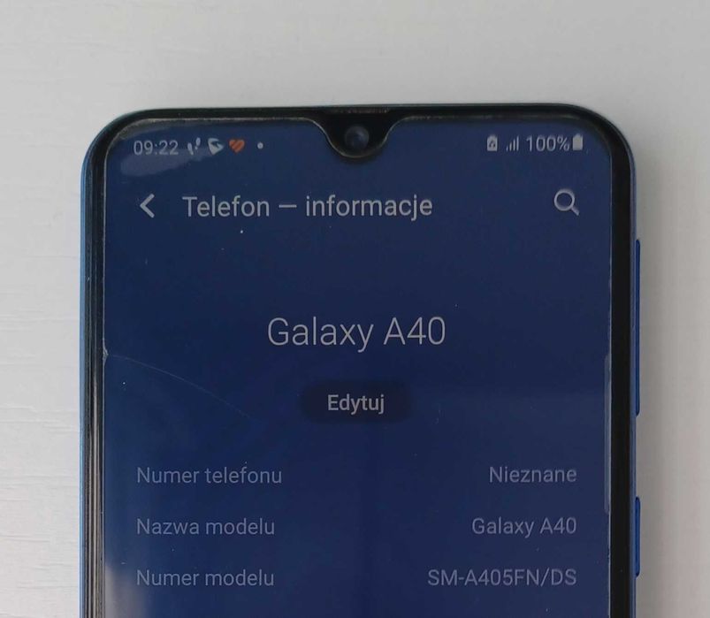 Samsung Galaxy A40 SM-A405FN/DS