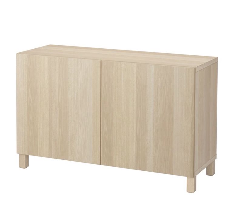 Movel ikea Besta 120x42x74 efeito carvalho