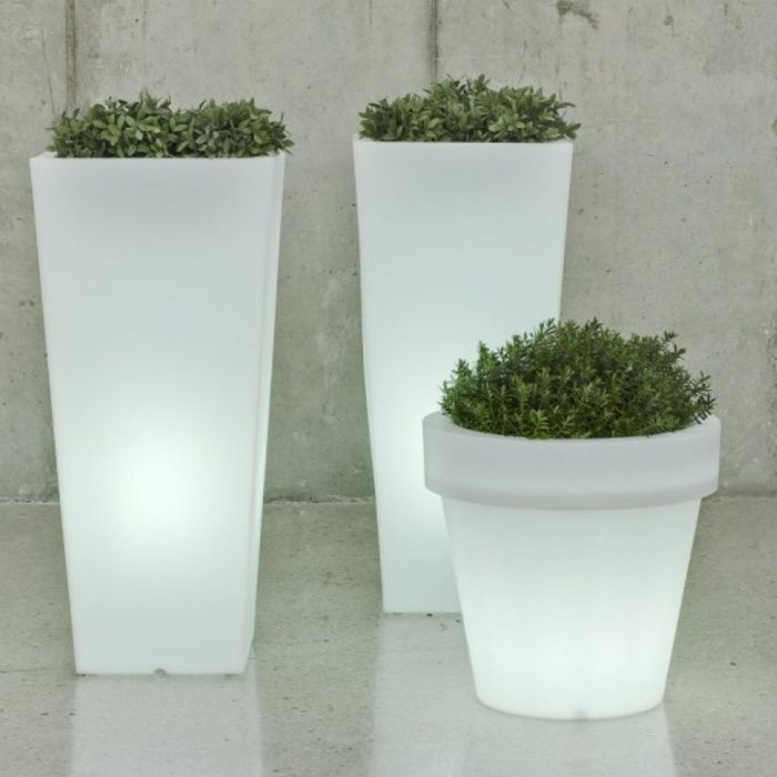 Vasos com luz