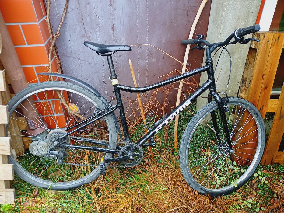 Rower B'Twin Riverside 100 koła 28' dla dorosłego