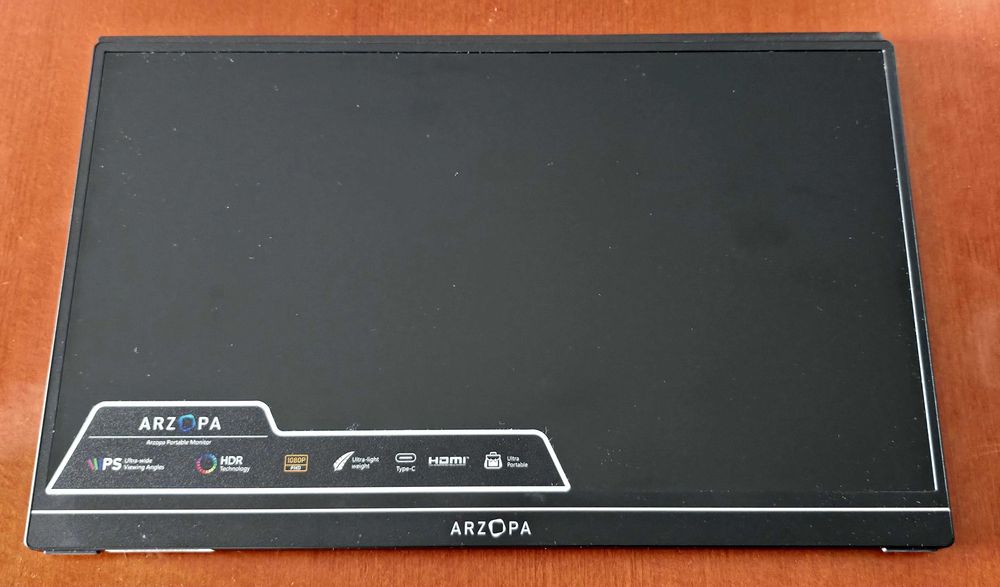 Monitor portátil ARZOPA S1, Full HD de 15,6"