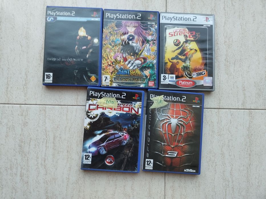 Jogos ps2 preços na descrição