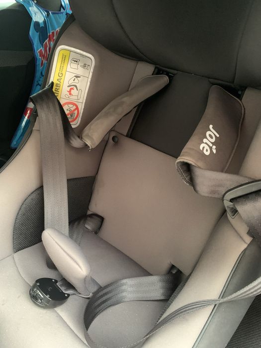 Dwa foteliki Joie i-Spin 360 czarne coal