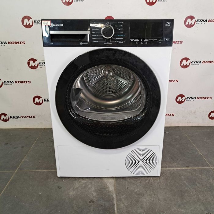 Suszarka Bauknecht BT 96B WB (2lata gwar) Klasa B / 9 kg / pompa ciepła / 67,4 cm gł
