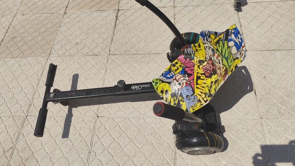Hoverboard com Kart