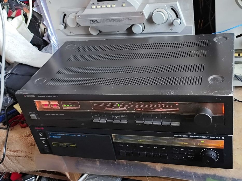 tuner Visonik 8502 Unitra Diora 1983r. Grafit