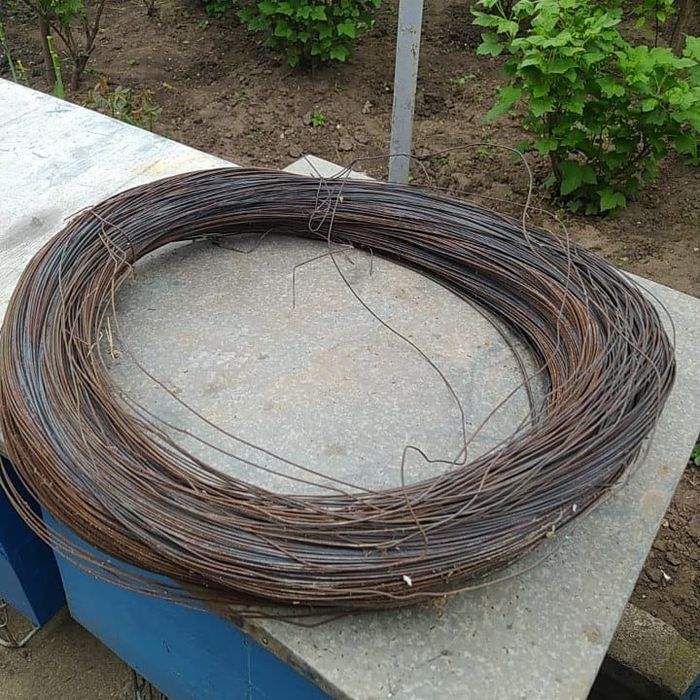 Проволока для вязания веник. Кабель медный