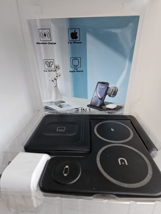Nowa ładowarka bezprzewodowa 3w1 – iPhone / Apple Watch / AirPods