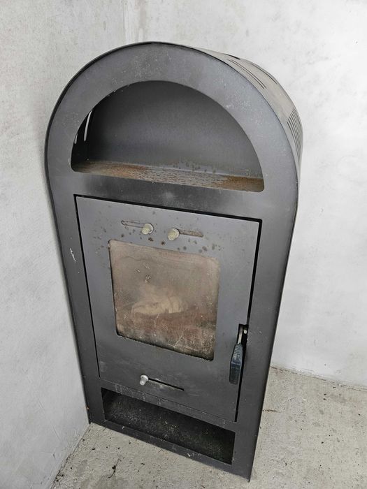 Używany piecyk szamotowy KOZA do garażu