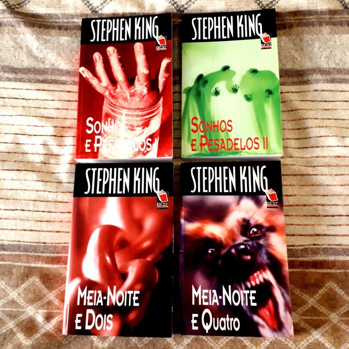 Stephen King - USADOS excelentes da "Temas & Debates"  -  VENDA POR LOTES