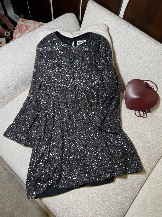 Святкова сукня в паєтки! Rouje! Розмір М! Розпродаж люксовиз речей!