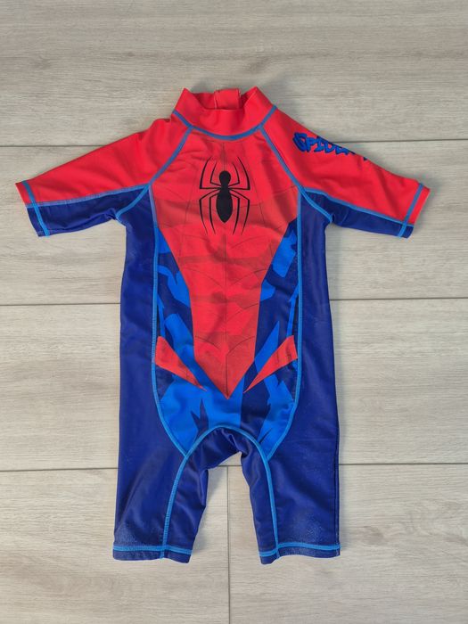 Kombinezon kąpielowy ochrona UV Spiderman rozm. 116