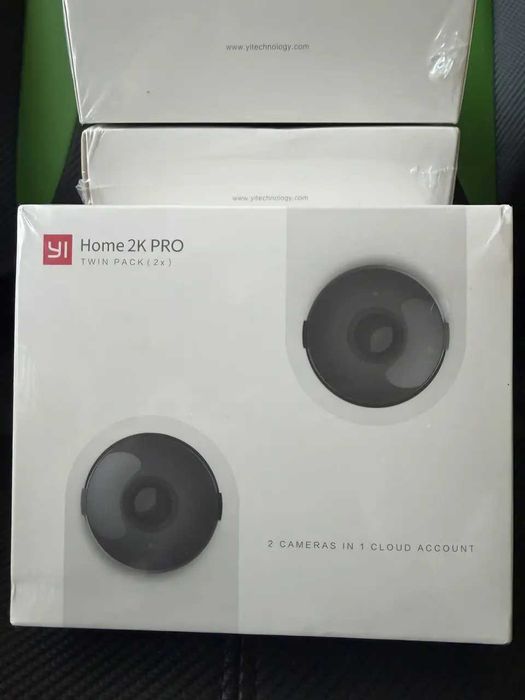 Набір 2 шт. IP-камера YI Home 2K PRO White  (Міжнародна версія) відеоняня camera