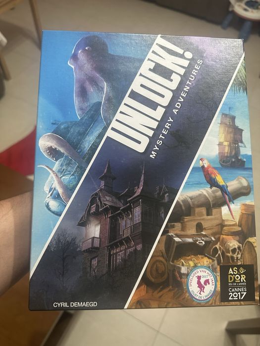 Jogo tabuleiro Unlock Mystery Adventures