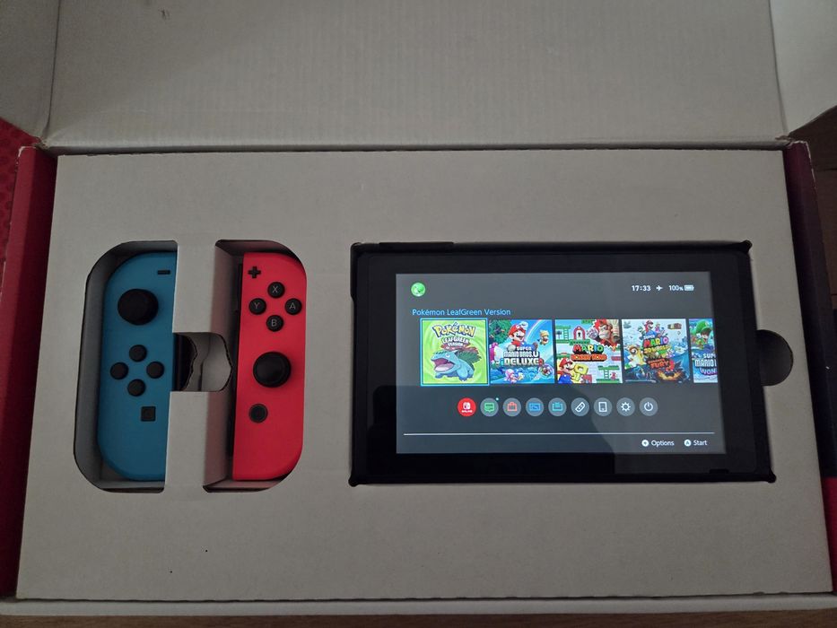 Nintendo Switch V2 128gb desbloqueada