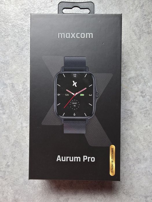 Smartwatch maxcom fw55 aurum pro nowy nie otwierany