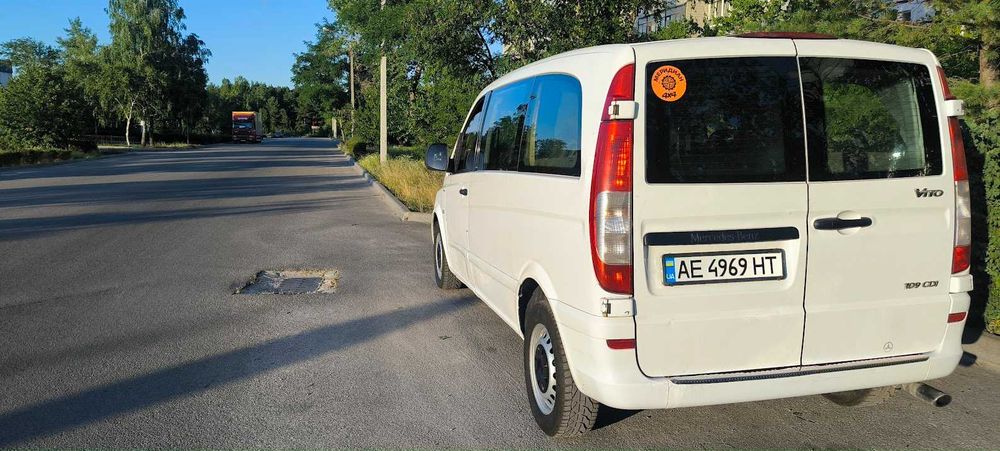 Mercedes-Benz Vito W639 109 CDI дубль кабіна 2006р