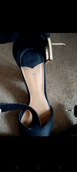 Sandałki słupek stradivarius 36