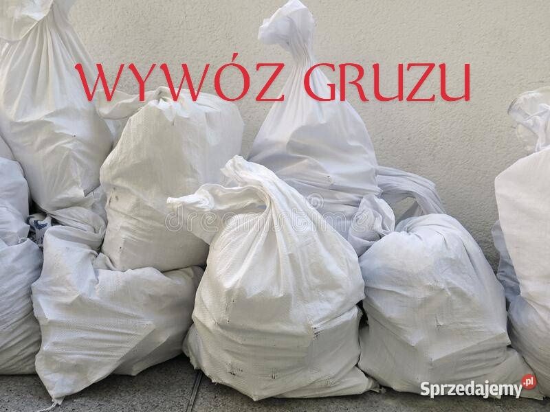 Wywóz gruzu odbiór gruz utylizacja opróżnianie piwnic mieszkań
