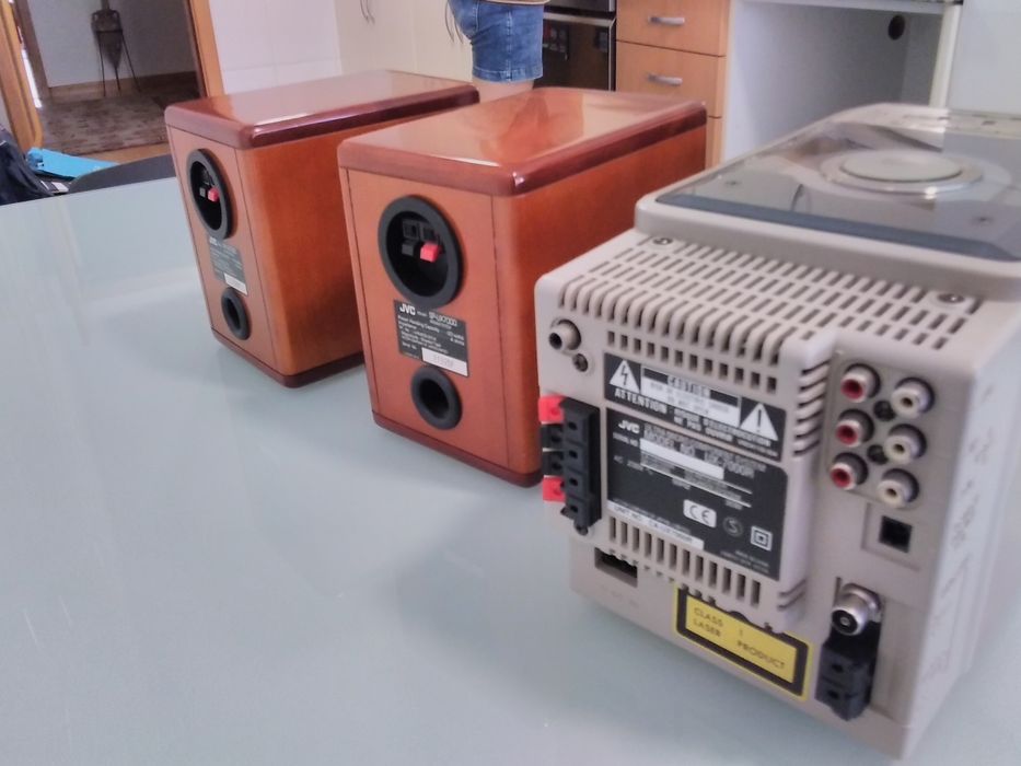 Sistema HIFi micro JVC ÚLTIMO PREÇO Oportunidade Desocupar