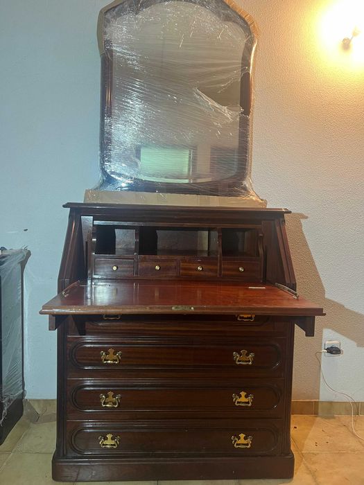 Escrivaninha madeira maciça com ou sem espelho