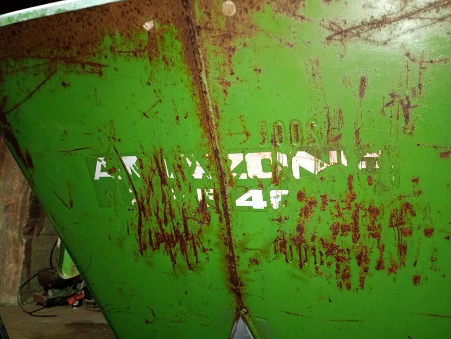 rozsiewacz do nawozów amazone  400l siewka siewnik