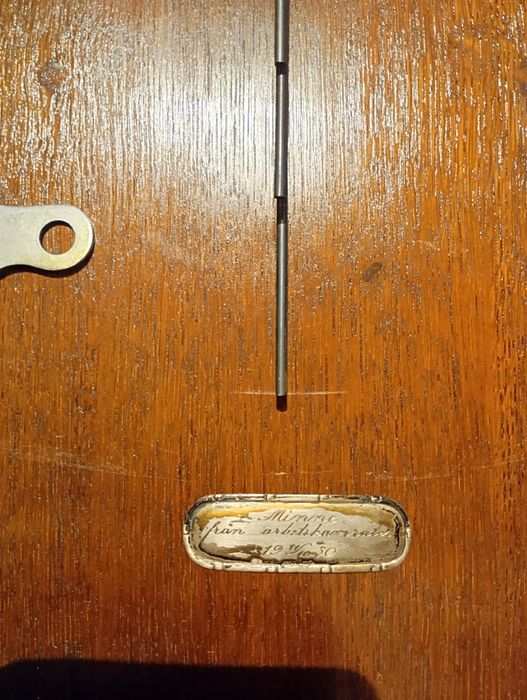 Zegar wiszący Gustaw Becker