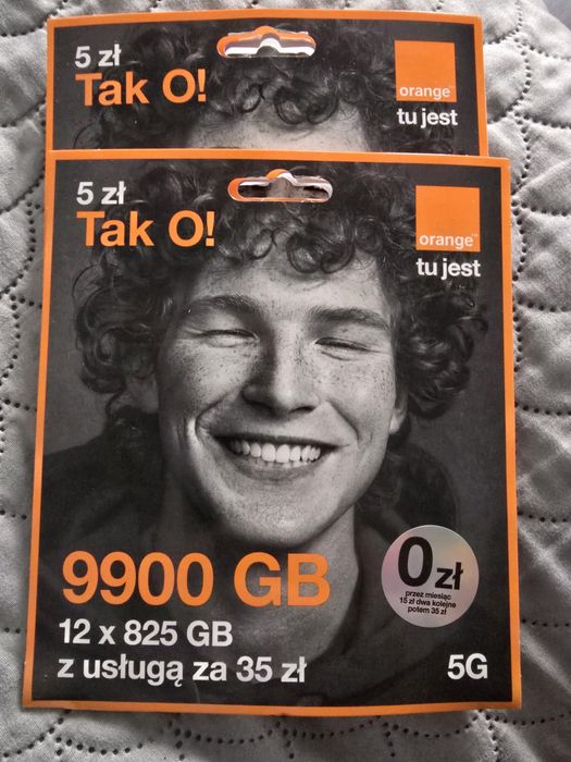 Orange zloty numer