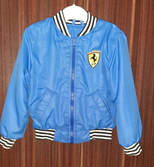 Бомбер на флисе Феррари для мальчика