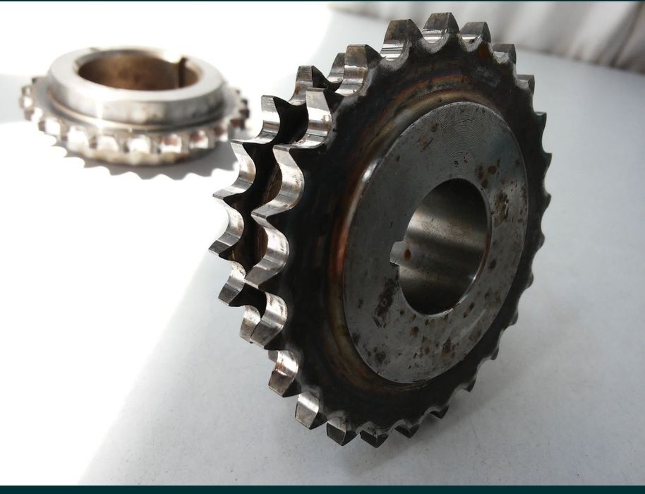 Здвоєна зірочка, зубатка приводна | Без зносу | Мотоцикл, мопед