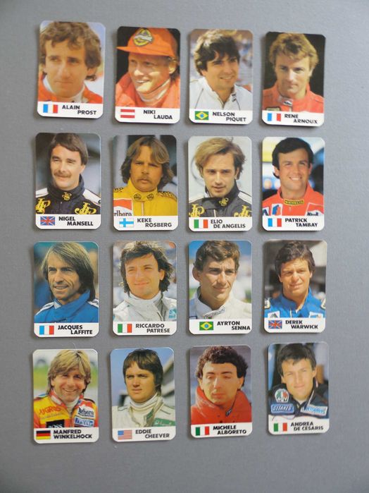 Lotes de Calendários de Bolso Fórmula 1
