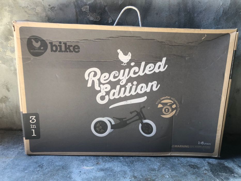 Triciclo wishbone bike 3 in 1 recycled edition
