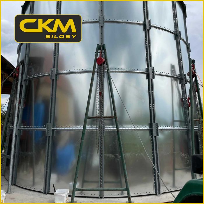 Silosy na zboże i pasze – nowe, stalowe, różne rozmiary