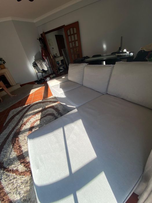Sofá 3 lugares chaise longue